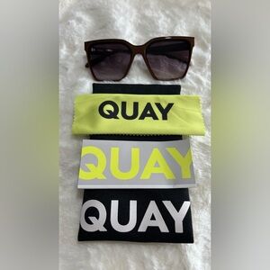 Quay Level Up Chocolate Brown Sunglasses